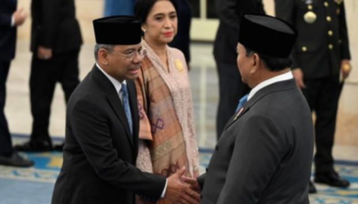 Presiden Prabowo Lantik Suahasil Nazara Jadi Menteri Keuangan Baru