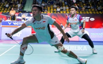 Leo/Daniel Singkirkan Ganda Putra Nomor Satu Korea di China Masters