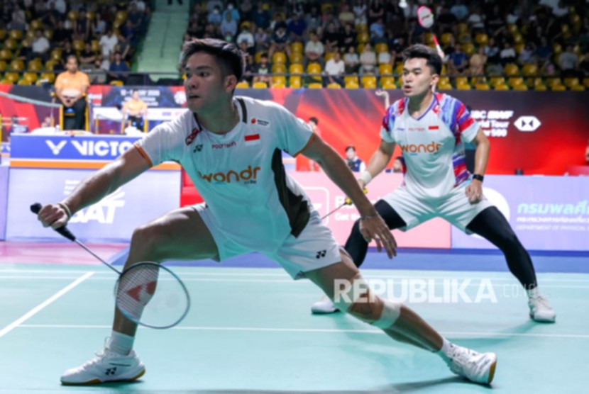 Leo Rolly Carnando dan Daniel Marthin saat bertanding di China Masters 2026