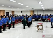 Gubernur Kalimantan Utara Zainal A Paliwang melantik 39 pejabat fungsional di Aula Kantor Gubernur Tanjung Selor