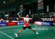 Para atlet muda bertanding di GOR Djarum dalam Tahap Turnamen Audisi Umum PB Djarum 2026.