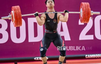 Rahmat Erwin Abdullah Sabet Emas dan Pecahkan Rekor Dunia