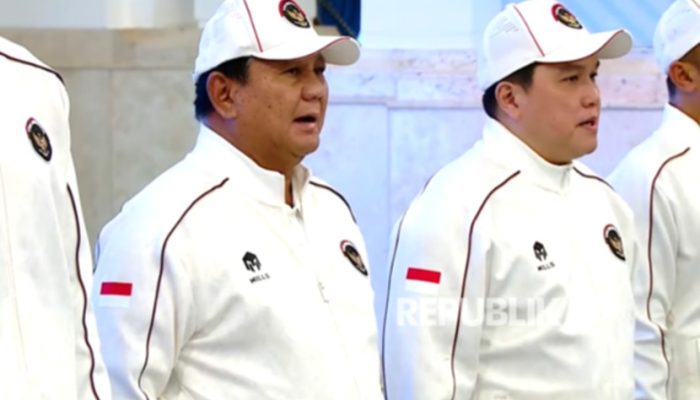 Prabowo Lepas Atlet Asian Games dengan Tiga Rumus Juara